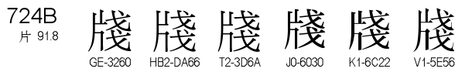 U+724B